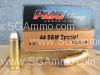 25 Round Box - 44 Special PMC 180 Grain Hollow Point Ammo 44SB